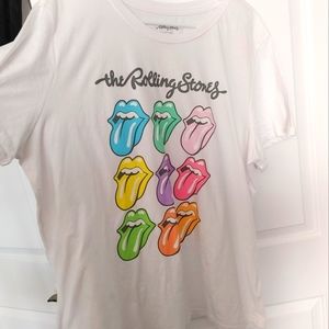 Rolling Stones white Tee 3x